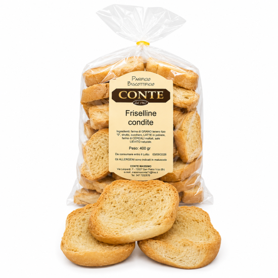 Friselle Condite Artigianali Salentine - Croccanti e Saporite